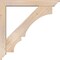 Ekena Millwork Balboa Traditional Smooth Bracket w/ Offset Brace, Douglas Fir, 5 1/2"W x 36"D x 36"H BKT0604X36X36BOA01SDF - alternate 4